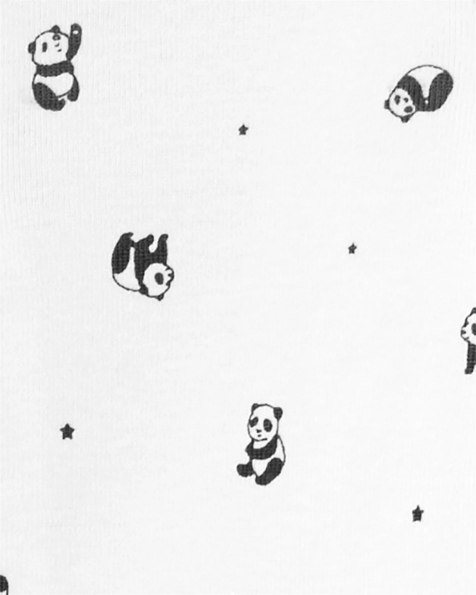 Carter's Set 3 piese Panda - pijama, body si pantaloni