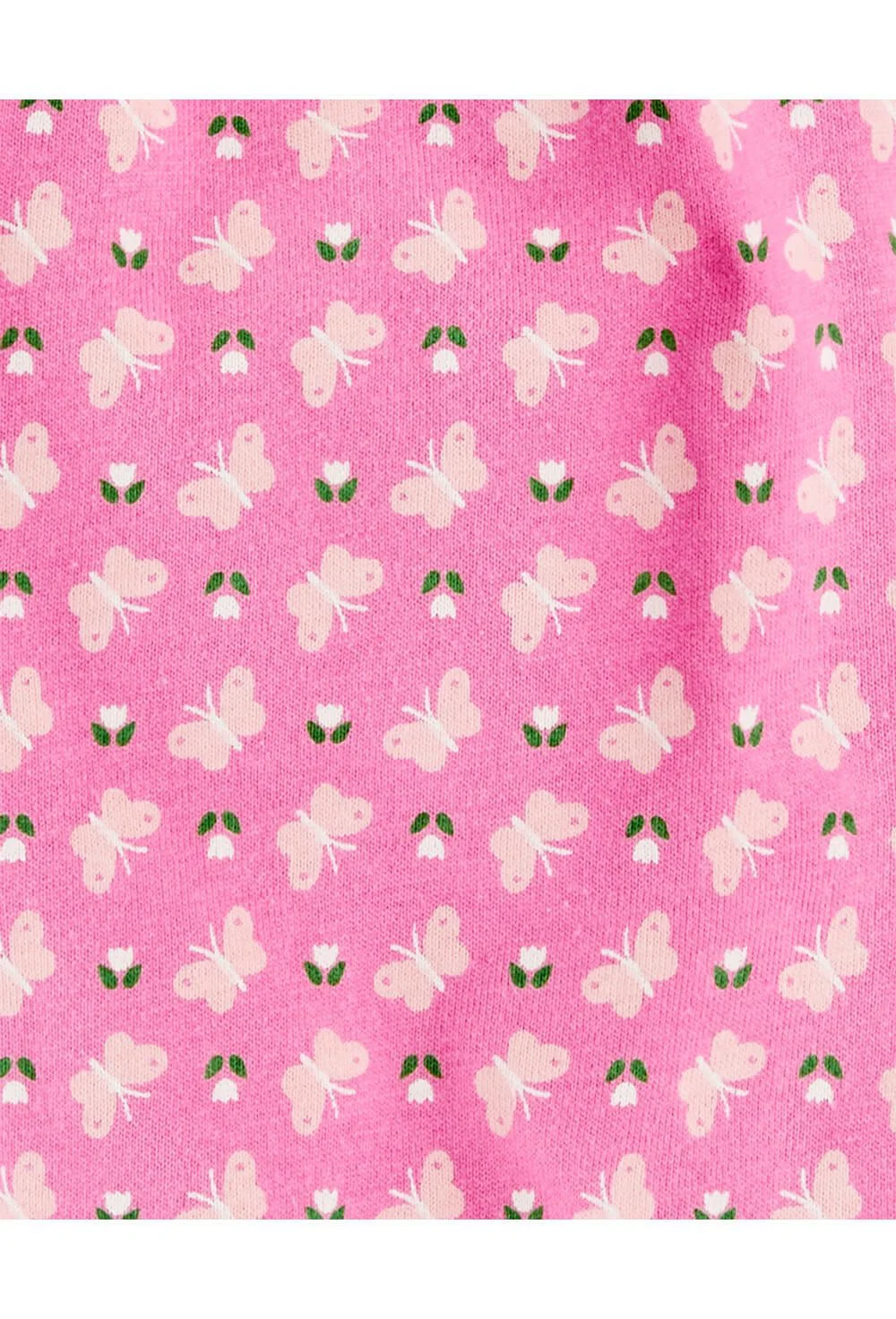 Carter's Летний комбинезон розовый с бабочками