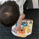Jucarie de lemn Hape & Baby Einstein Friendly Safari Faces™ Puzzle