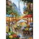 Puzzle Castorland Spring Flowers - Paris, 1000 piese
