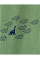 Carter's Pijama cu fermoar reversibil Dinozaur 100% Bumbac Organic