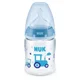 Бутылочка пластиковая NUK First Choice Temperature Control с силиконовой соской (0-6 мес.), 150 мл