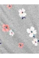 Carter's Спальный мешок серый с цветочками