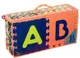 Covoras de dezvoltare pentru copii Battat Puzzle ABC, 26 buc. (140x140 cm)