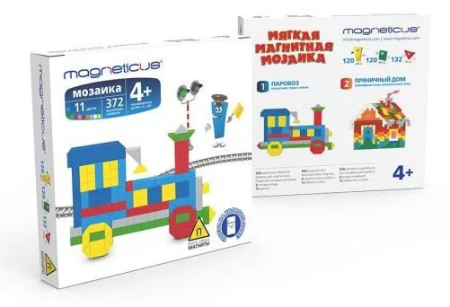 Set de creatie Magneticus Midi-Mozaica "Tren"