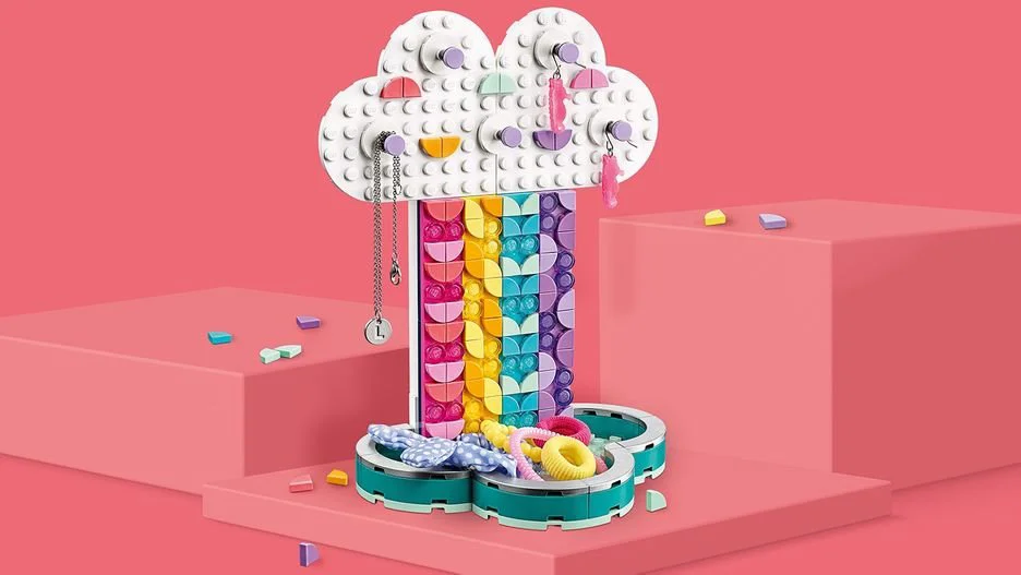 LEGO Dots - Rainbow Jewelry Stand