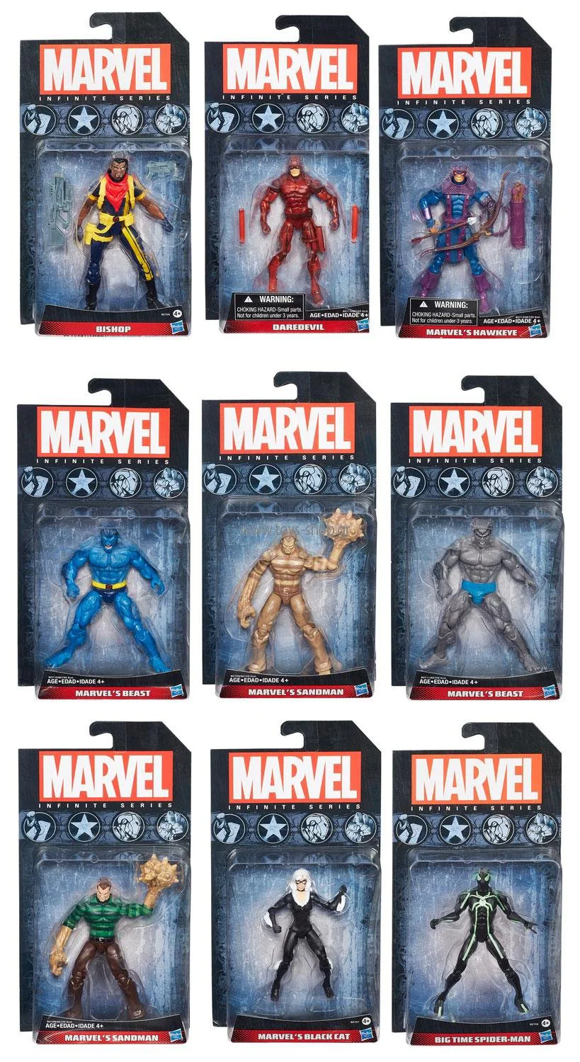 Figurina Infinite The Avengers Marvel Hasbro, 9,5 cm, sortiment