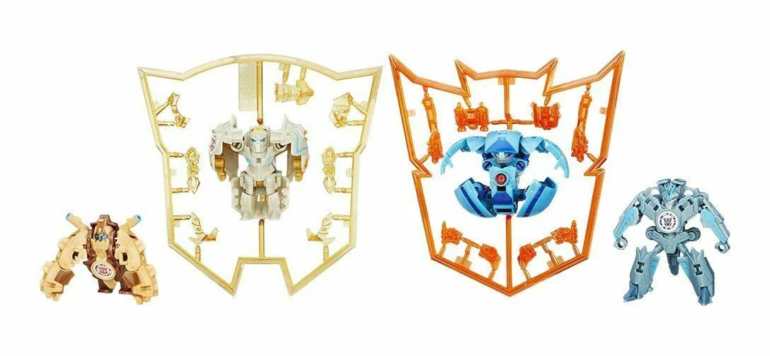 Set de figurine Robots in Disguise Rid Minicon Transformers Hasbro, 4 piese