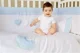 Комплект постельного белья Specialbaby Luli синий из 3 предметов (для детской кроватки 120*60см)