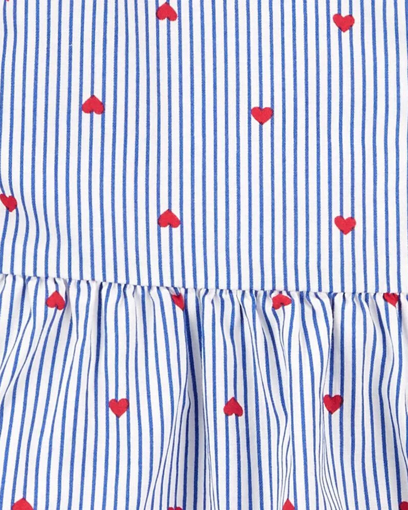 Carter's Комплект 2 в 1 Сердечки кофта и штаны