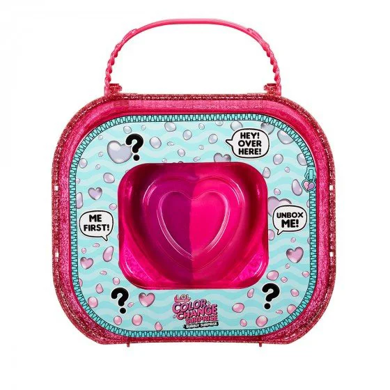 Игровой набор сердце сюрприз в розовом кейсе L.O.L. Surprise! Серии Color Change  Bubbly Surprise