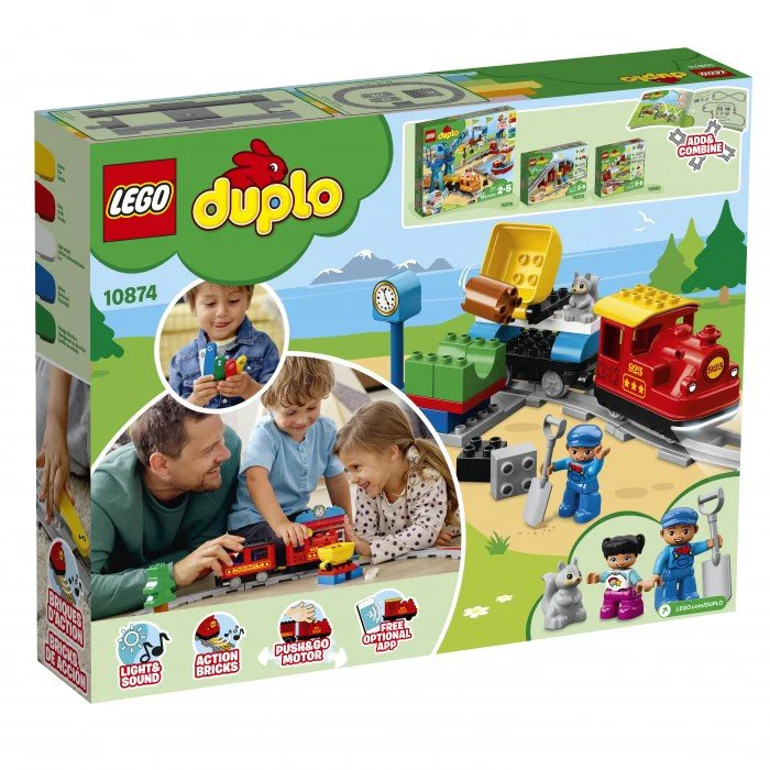 Lego Duplo Town Поезд на паровой тяге