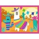 Puzzle Trefl 4in1 / Llamas on vacation, 35/48/54/70 piese