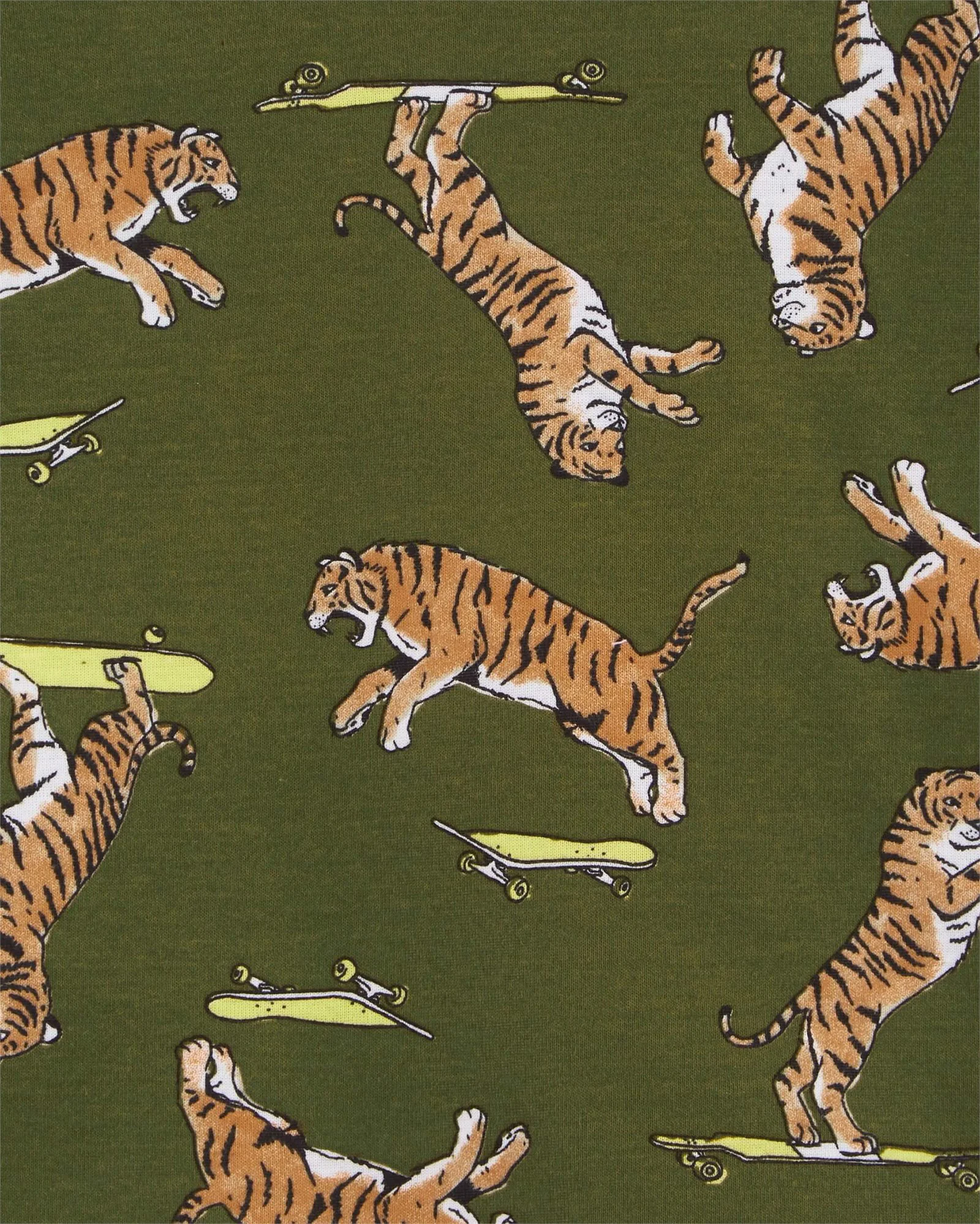 Carter's Набор из 2-х пижам Тигр
