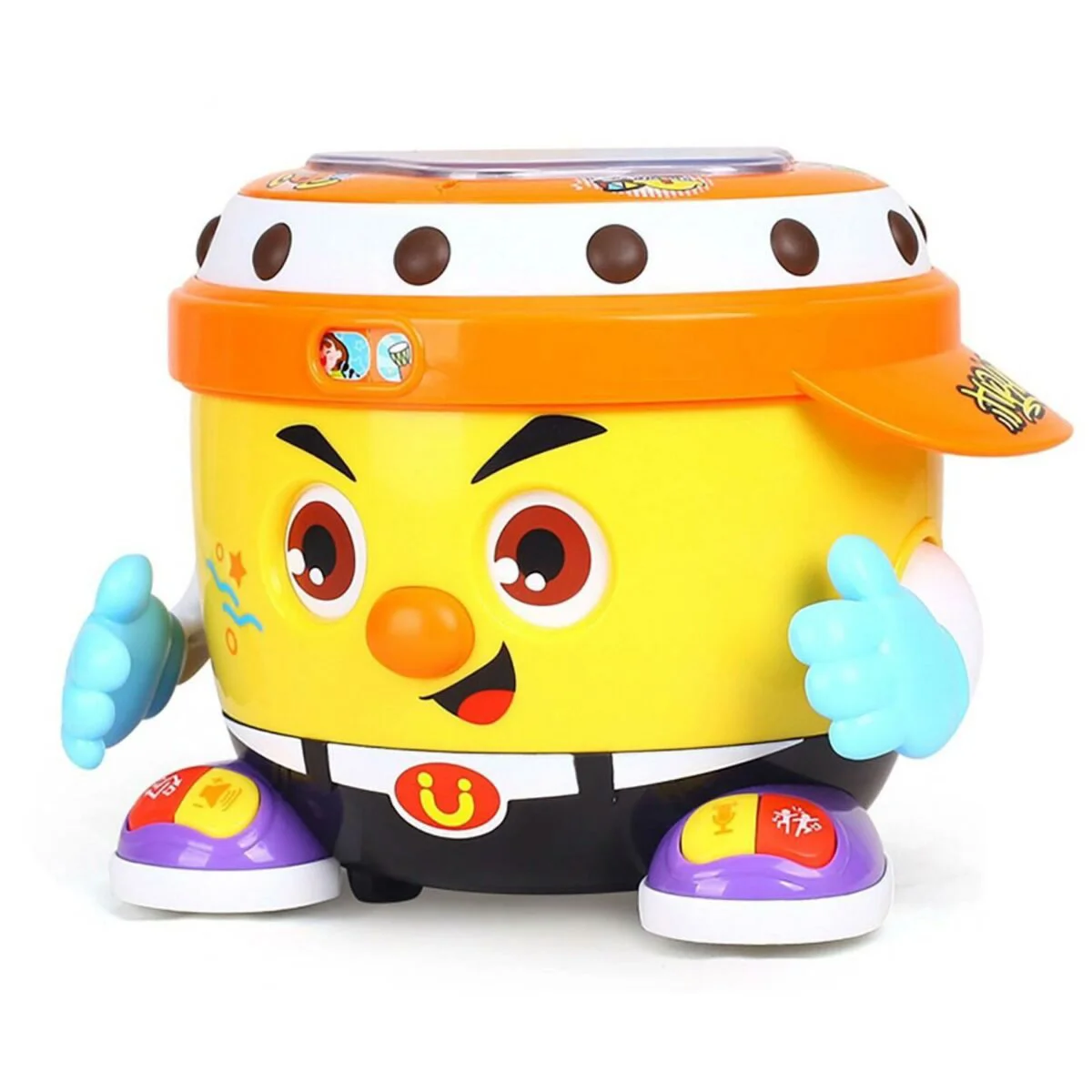 Интерактивная музыкальная игрушка Hola Toys Веселый барабан