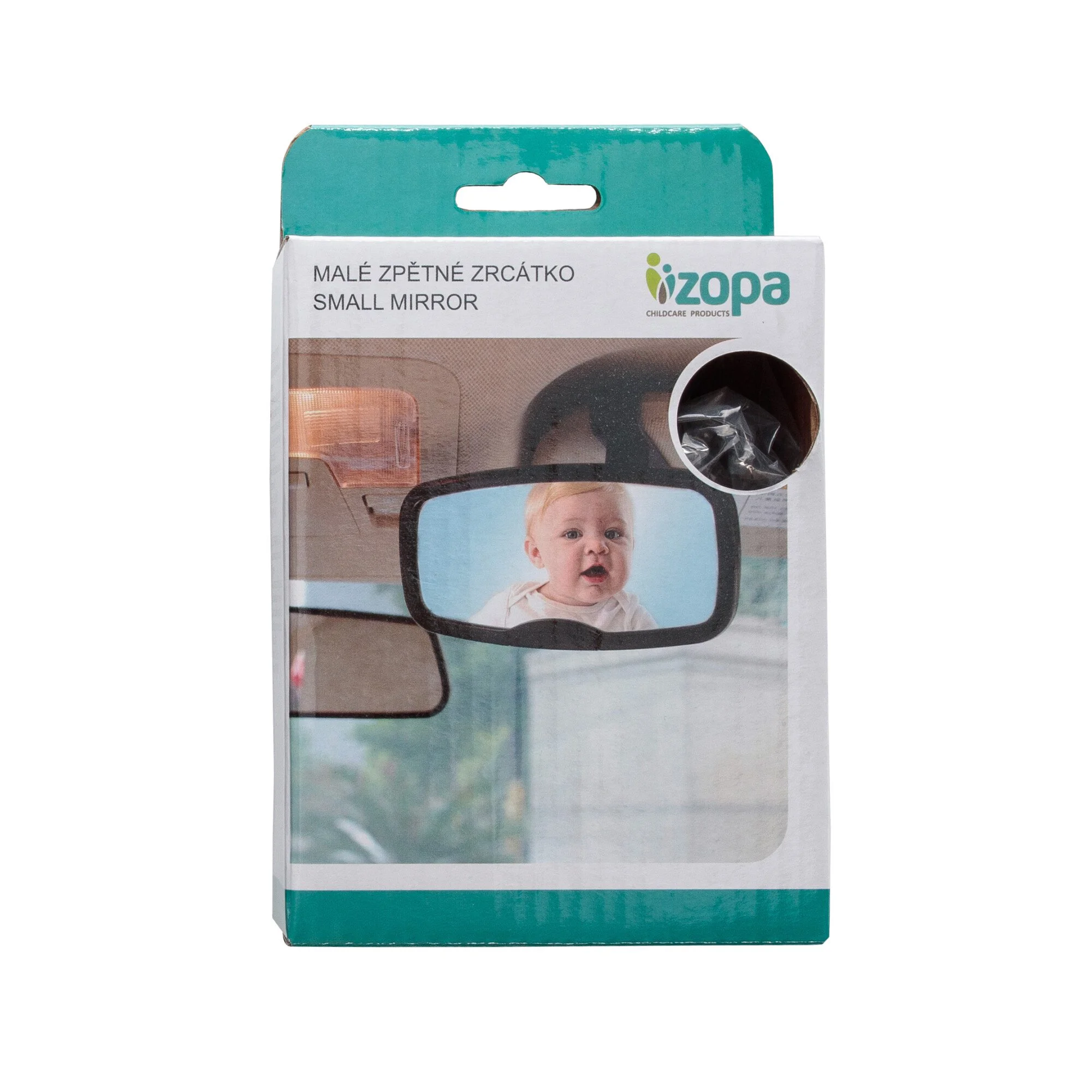 Oglinda retrovizoare mica ZOPA pentru bebelus