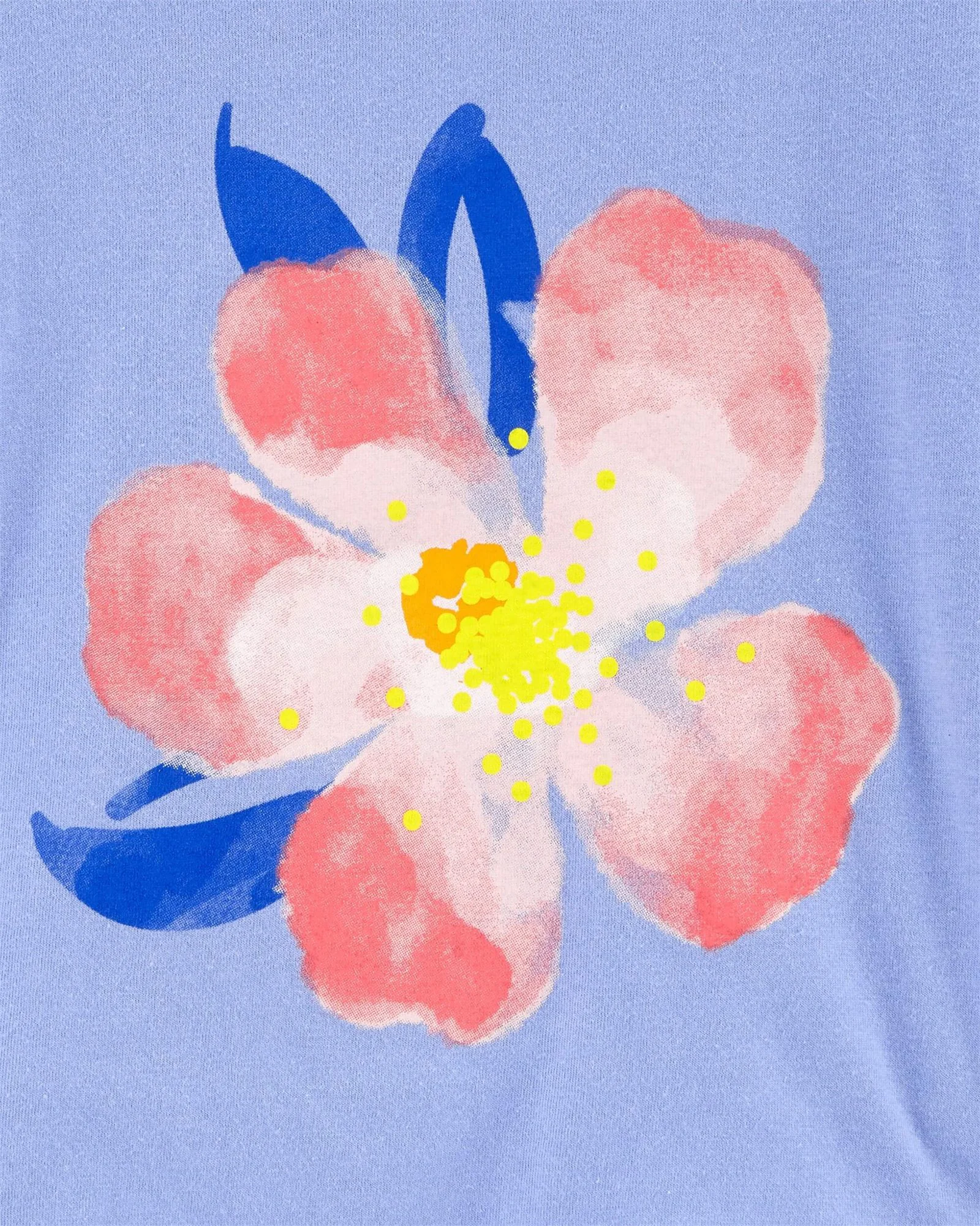 Carter's Tricou cu floare roz