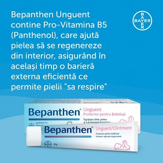 Unguent protector pentru bebelusi Bepanthen, 100 g