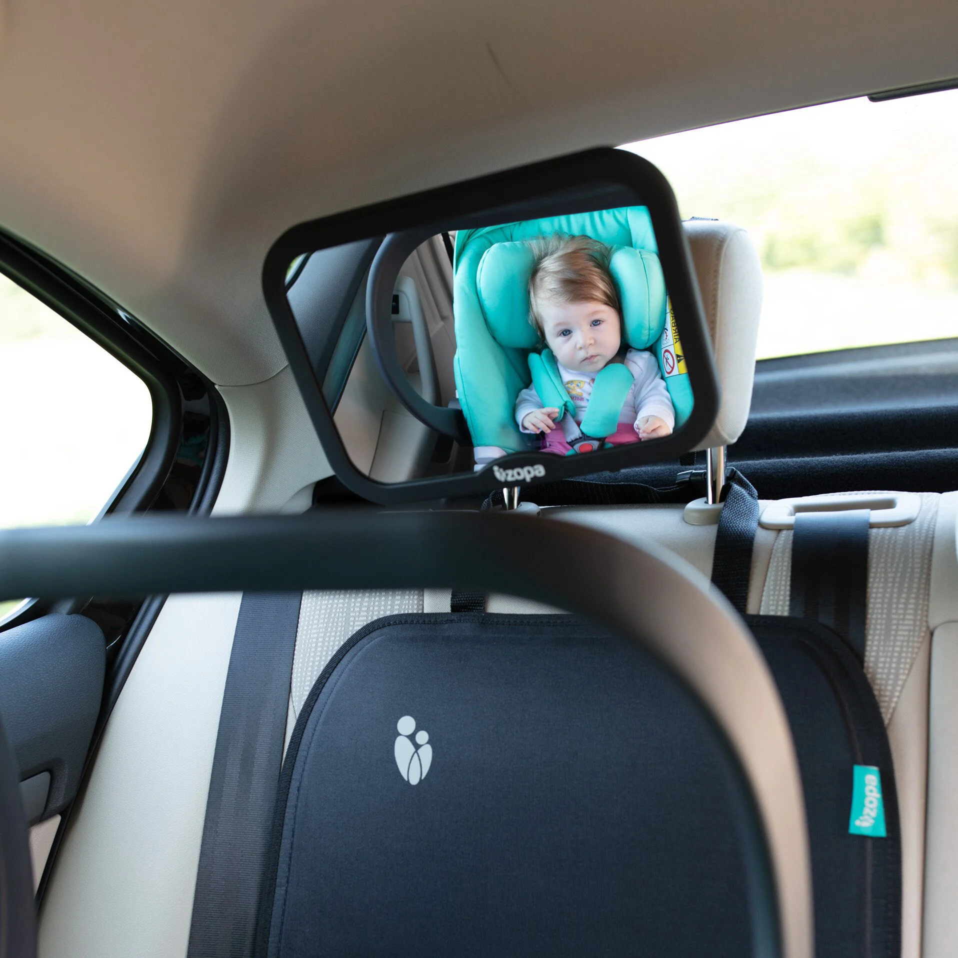 Oglinda retrovizoare pentru bebe ZOPA (perspectiva 360 grade)