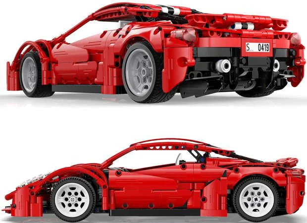 Constructor CaDA Red Devil's Racing Car, 1126 piese