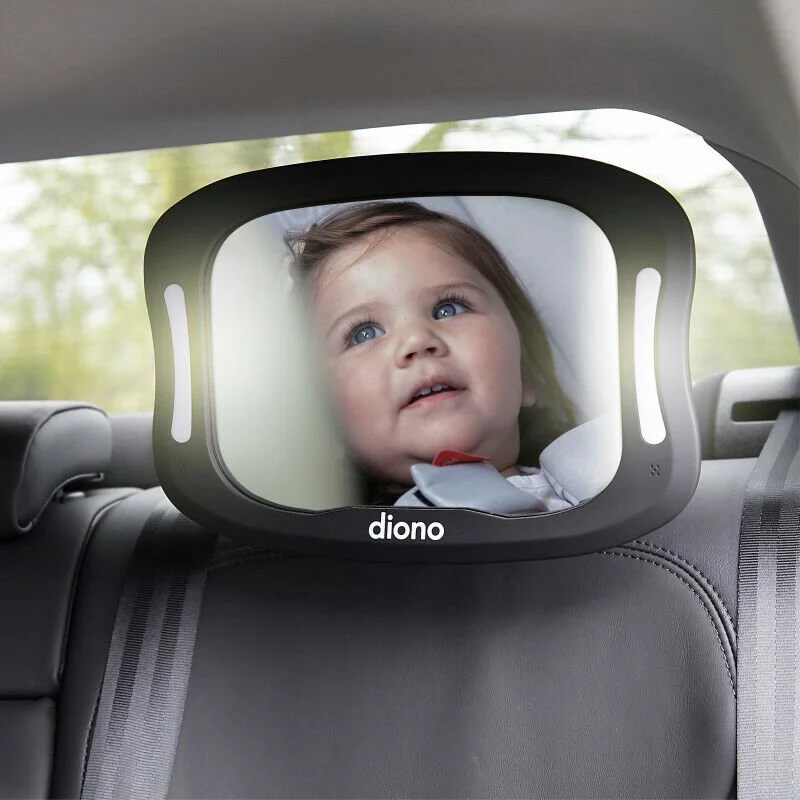 Oglinda retrovizoare cu lumina Diono Easy View