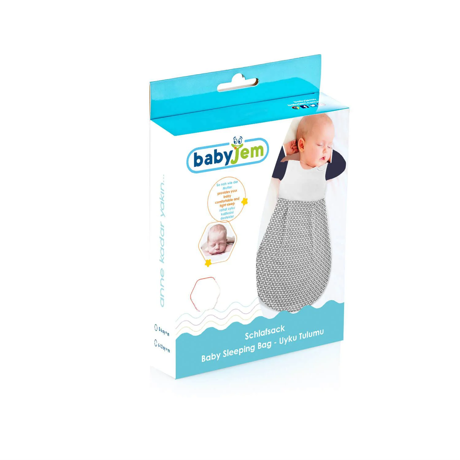 Спальный мешок BabyJem 0-6 месяцев