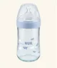 Бутылочка из стекла NUK Nature Sense с соской из силикона (0-6 мec), 240 мл