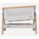 Кроватка 2 в 1 Tutti Bambini Co-Sleeper CoZee Oak & Sterling Silver