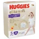 Chilotei Huggies Elite Soft Mega 5 (12-17 kg), 34 buc.