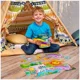 Maxi puzzle educational Roter Kafer Zoo in tub